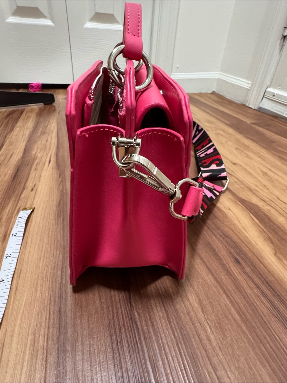 Steve Madden Hot Pink Crossbody Bag - Picture 10 of 13